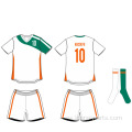 Tshirt de fútbol de la Copa del Mundo Fútbol del equipo de fútbol de la ropa deportiva